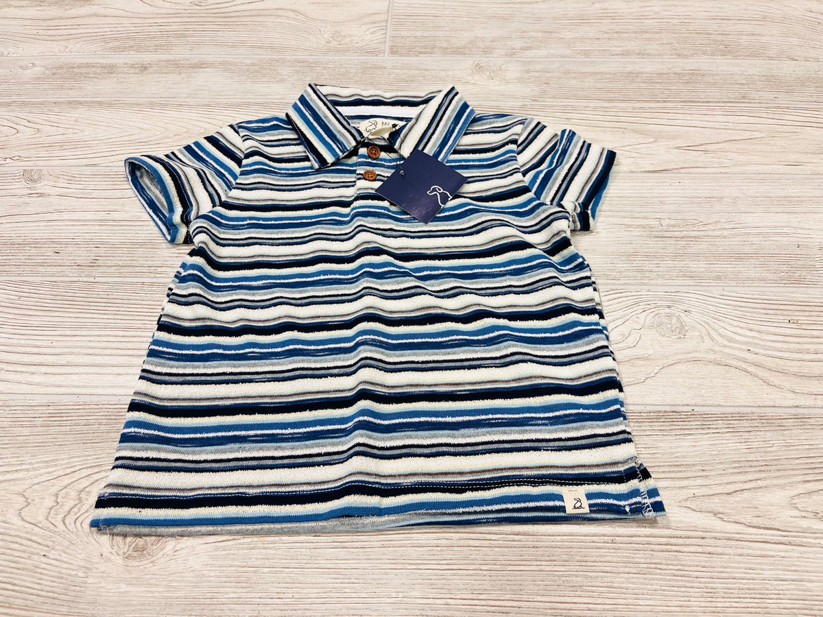 Me & Henry London Striped Short Sleeve Shirt