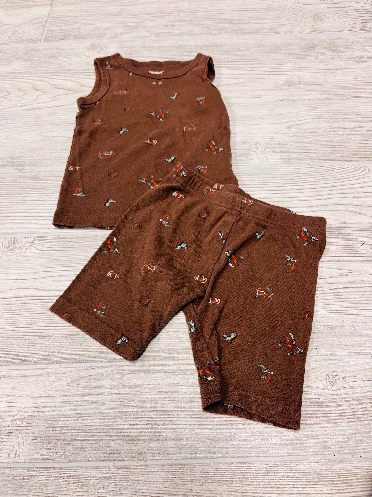 Carter’s Cowboy Print Pajamas