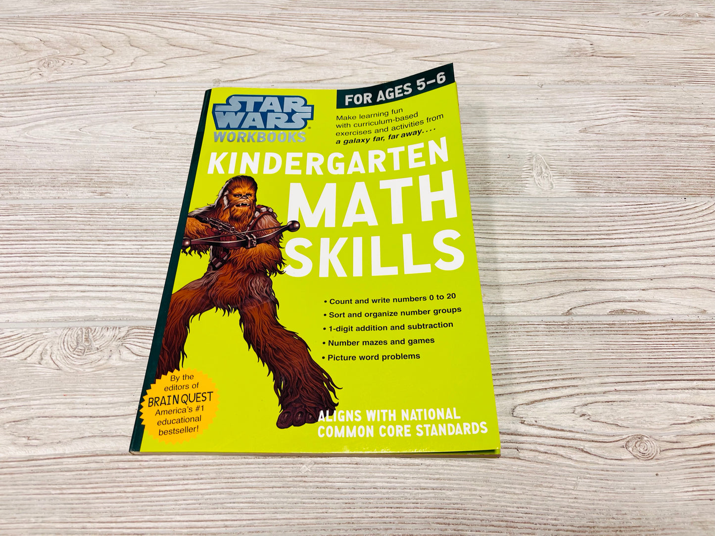 Star Wars Workbooks Kindergarten Math Skills