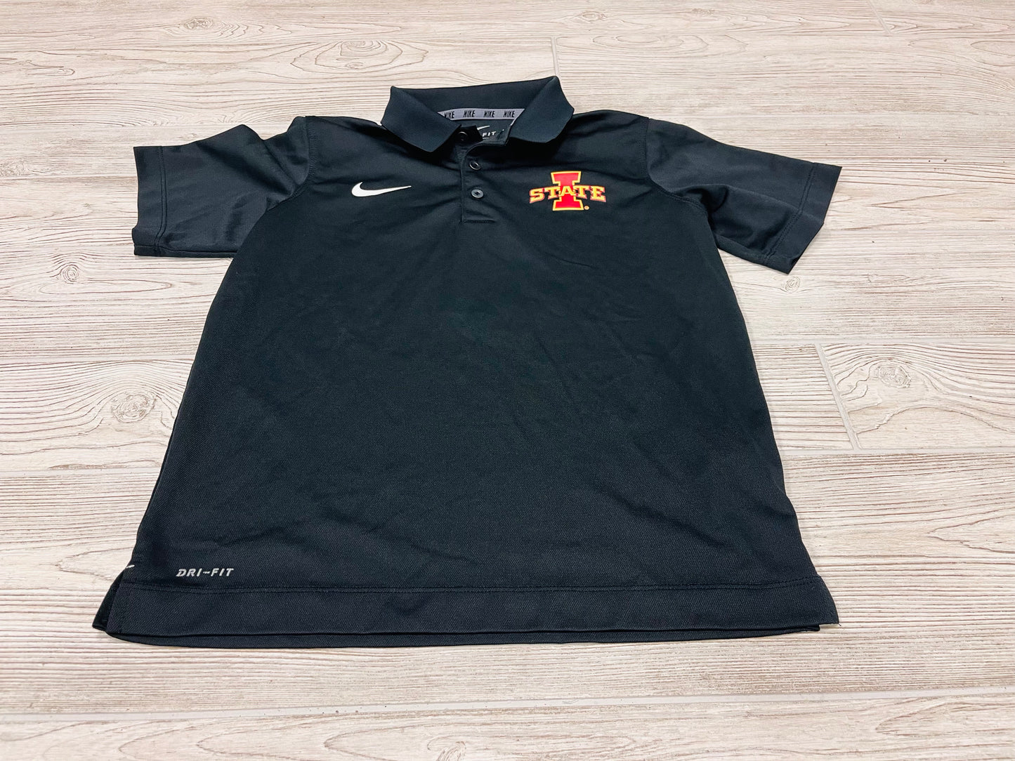 Nike Dri-Fit Iowa State Athletic Short Sleeve Polo Shirt