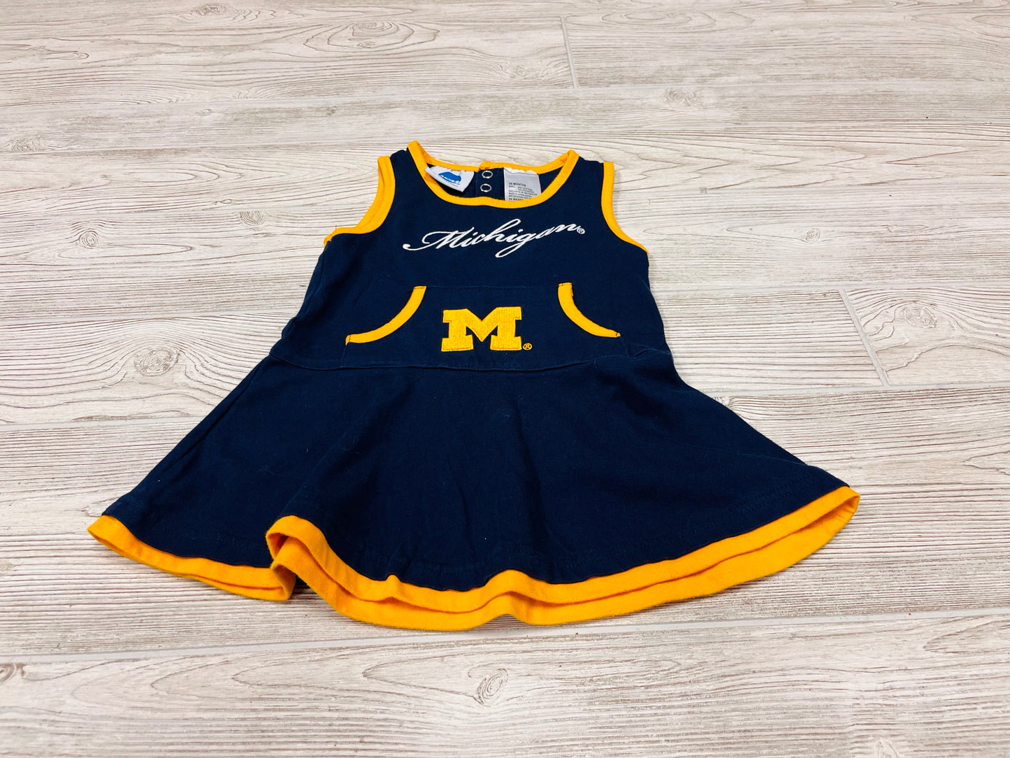 NCAA Michigan Cheer Dress