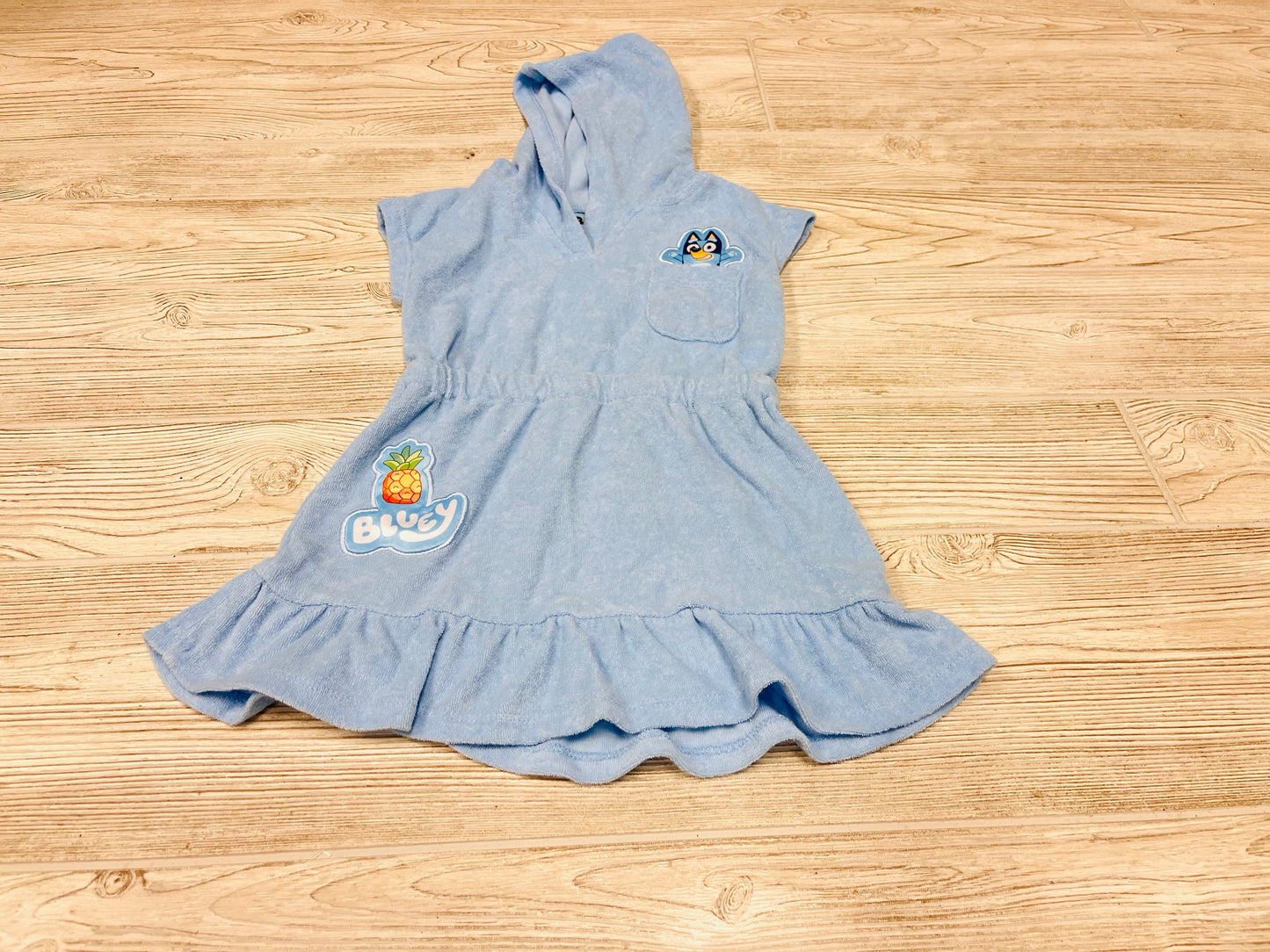 Bluey Hooded Swimsuit Cover-Up