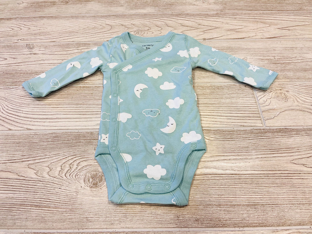 Carter’s Sky Print Long Sleeve Onesie