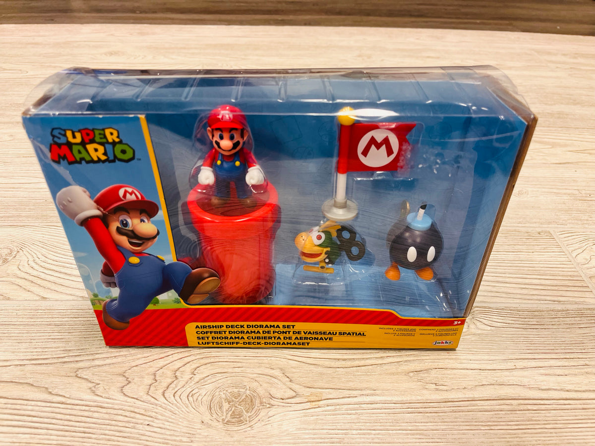 Super Mario Airship Deck Diorama Set