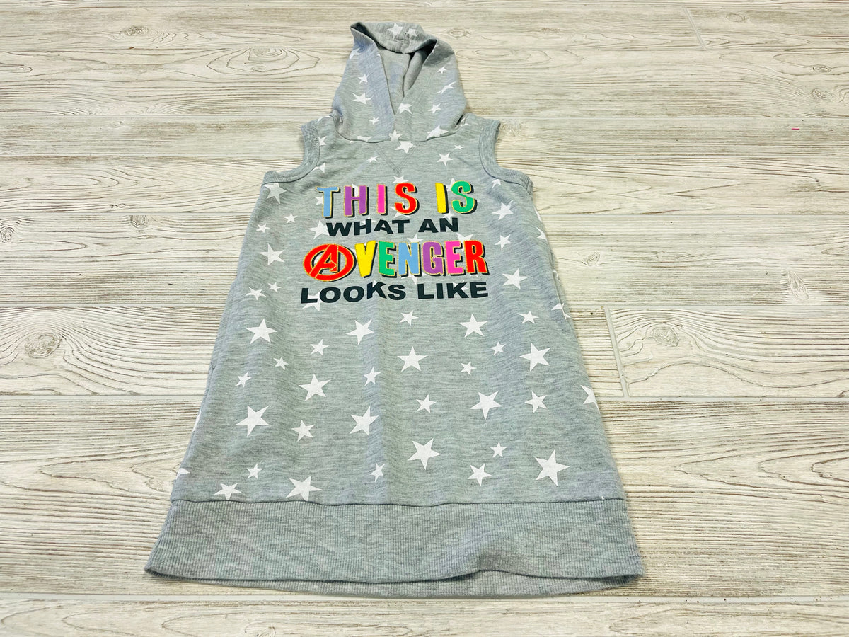 Marvel Avengers Hooded Sleeveless Dress