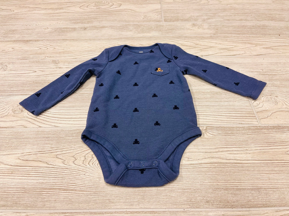 GAP Bear Print Long Sleeve Onesie