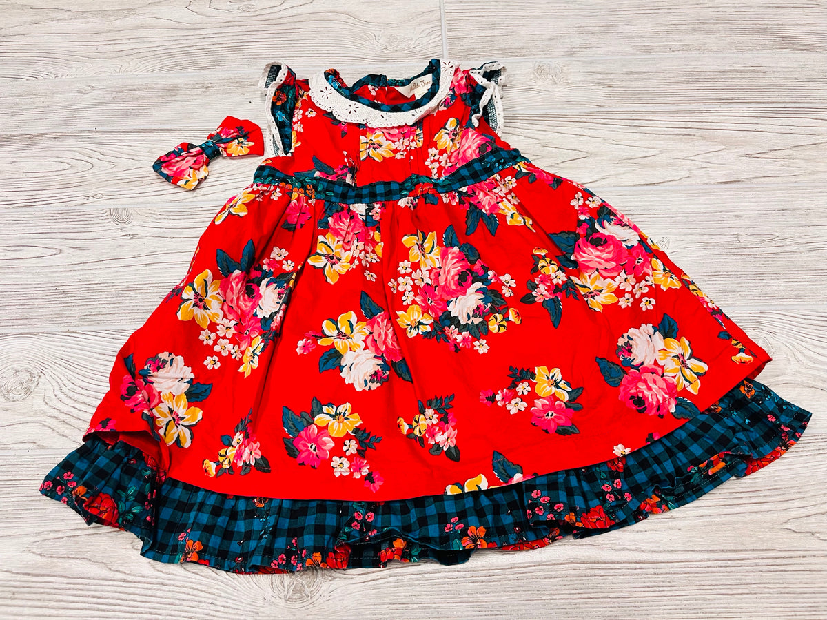 Matilda Jane Floral Dress with Bow