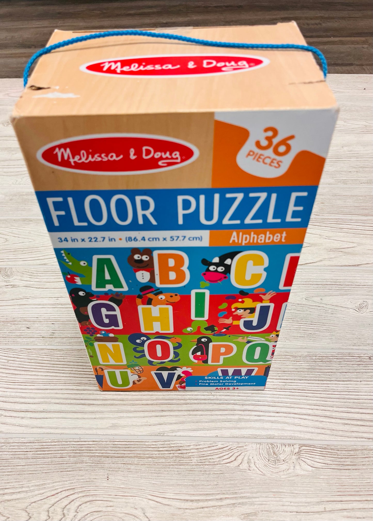 Melissa & Doug Alphabet Floor Puzzle