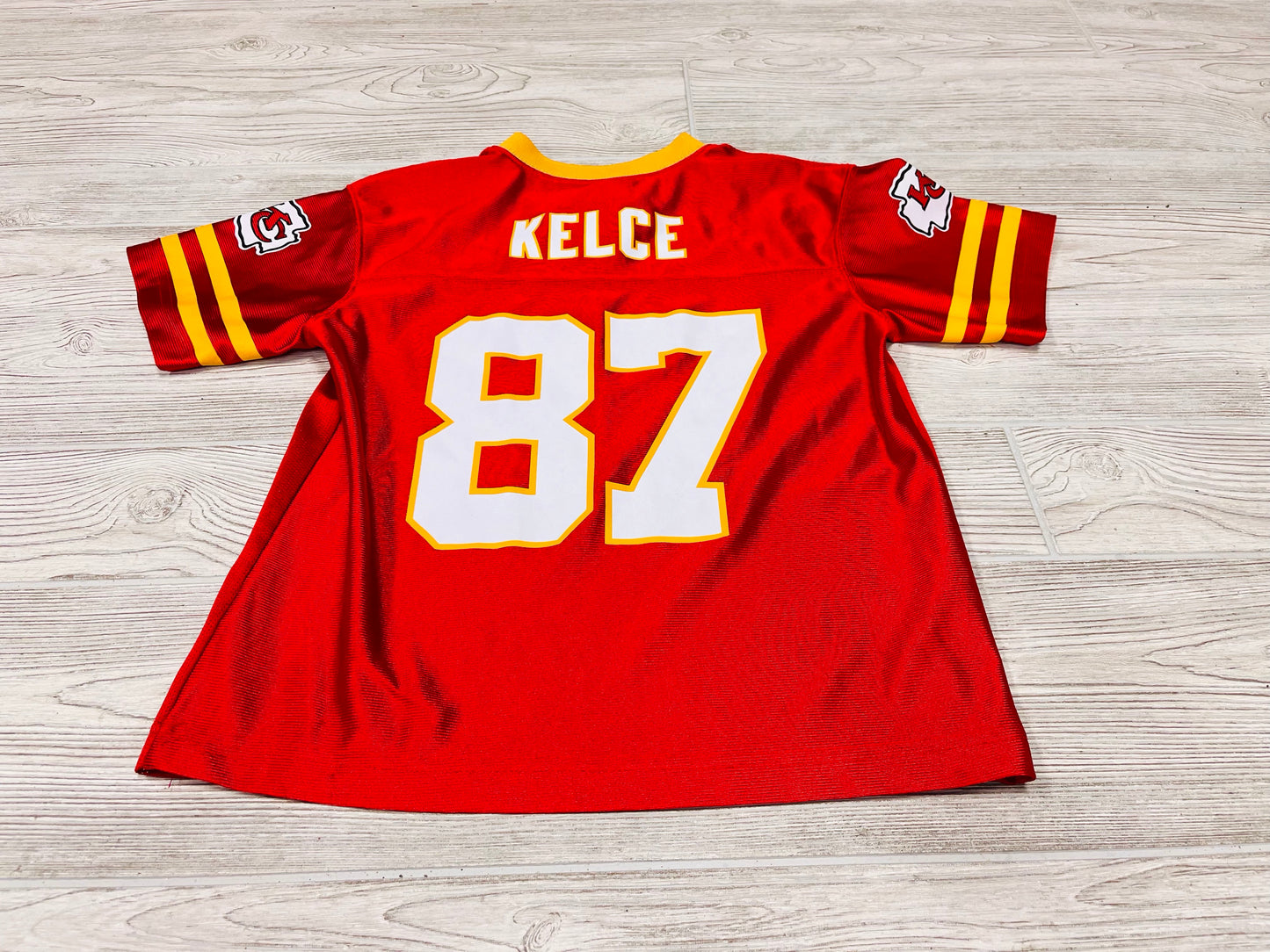 NFL Team Apparel Kansas City Chiefs Kelce Football Jersey