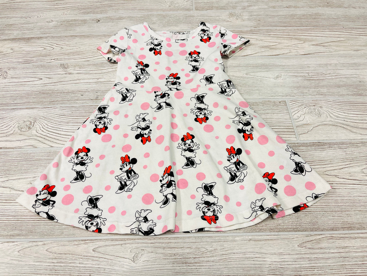 Disney Junior Minnie Mouse Short Sleeve Dress