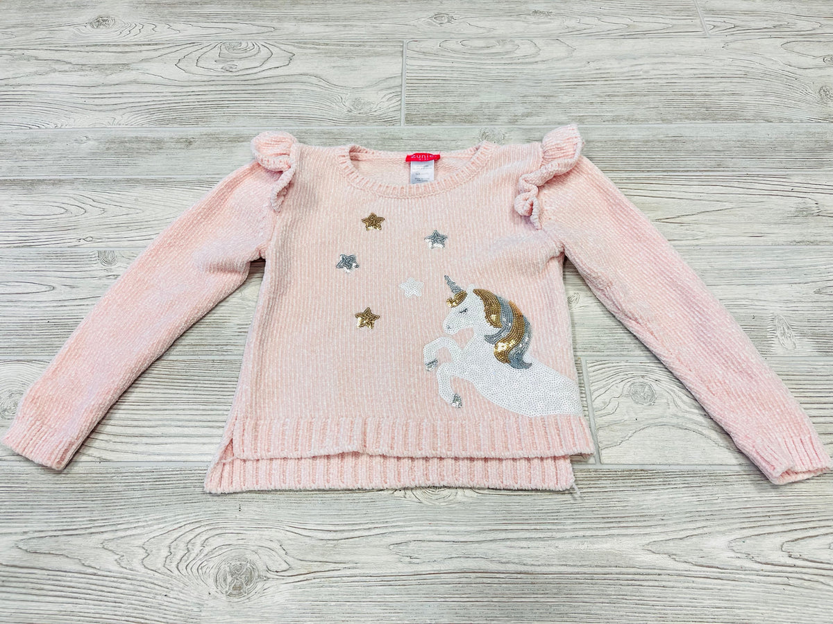 Zunie Girl Unicorn Sweater