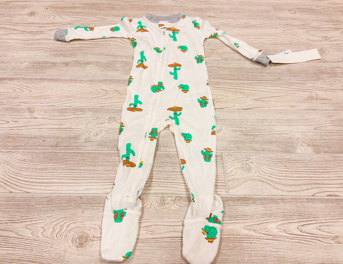 Carter’s Cactus Print Zip Up Pajama