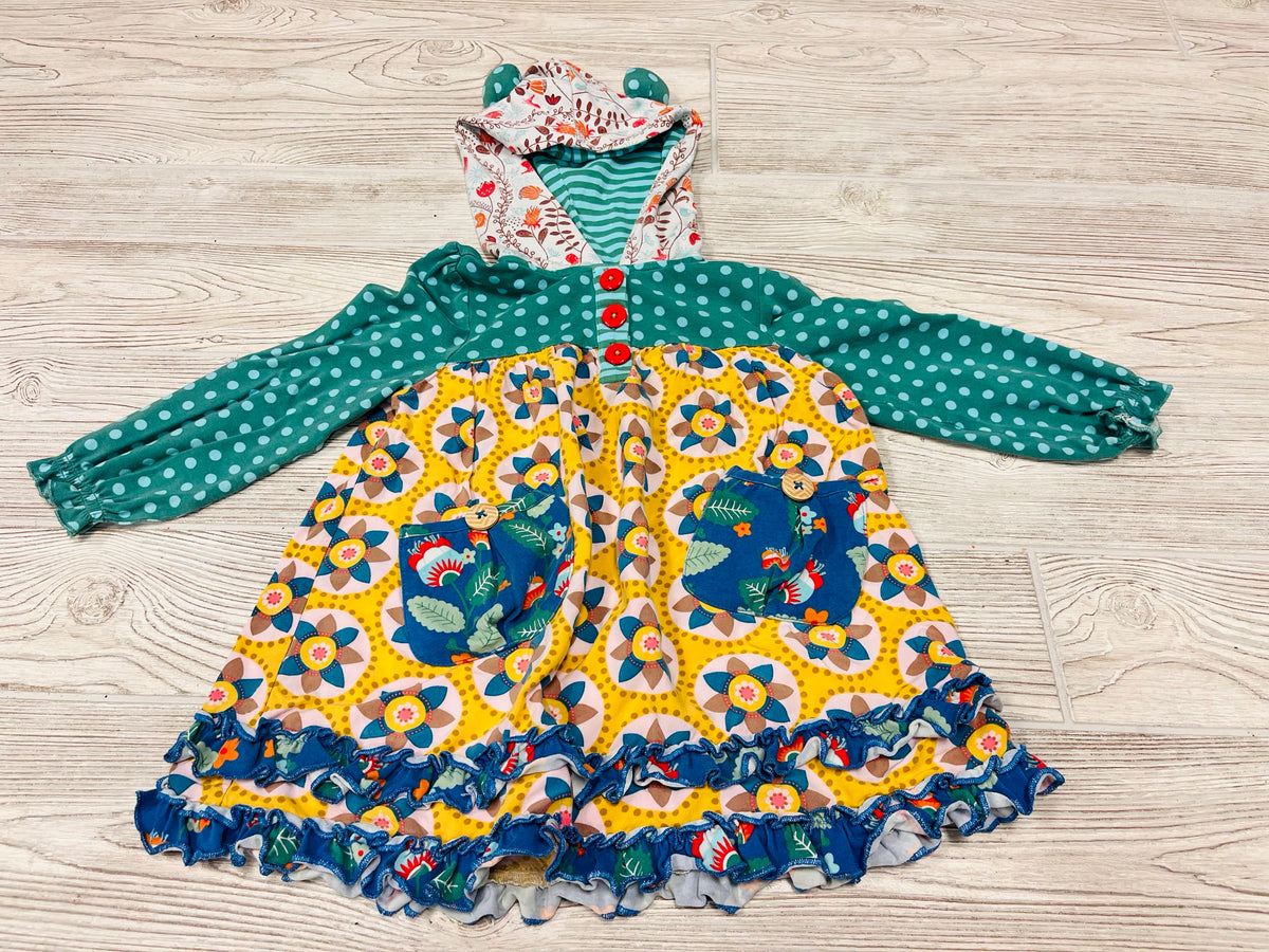 Matilda Jane Hooded Pocket Long Sleeve Dress