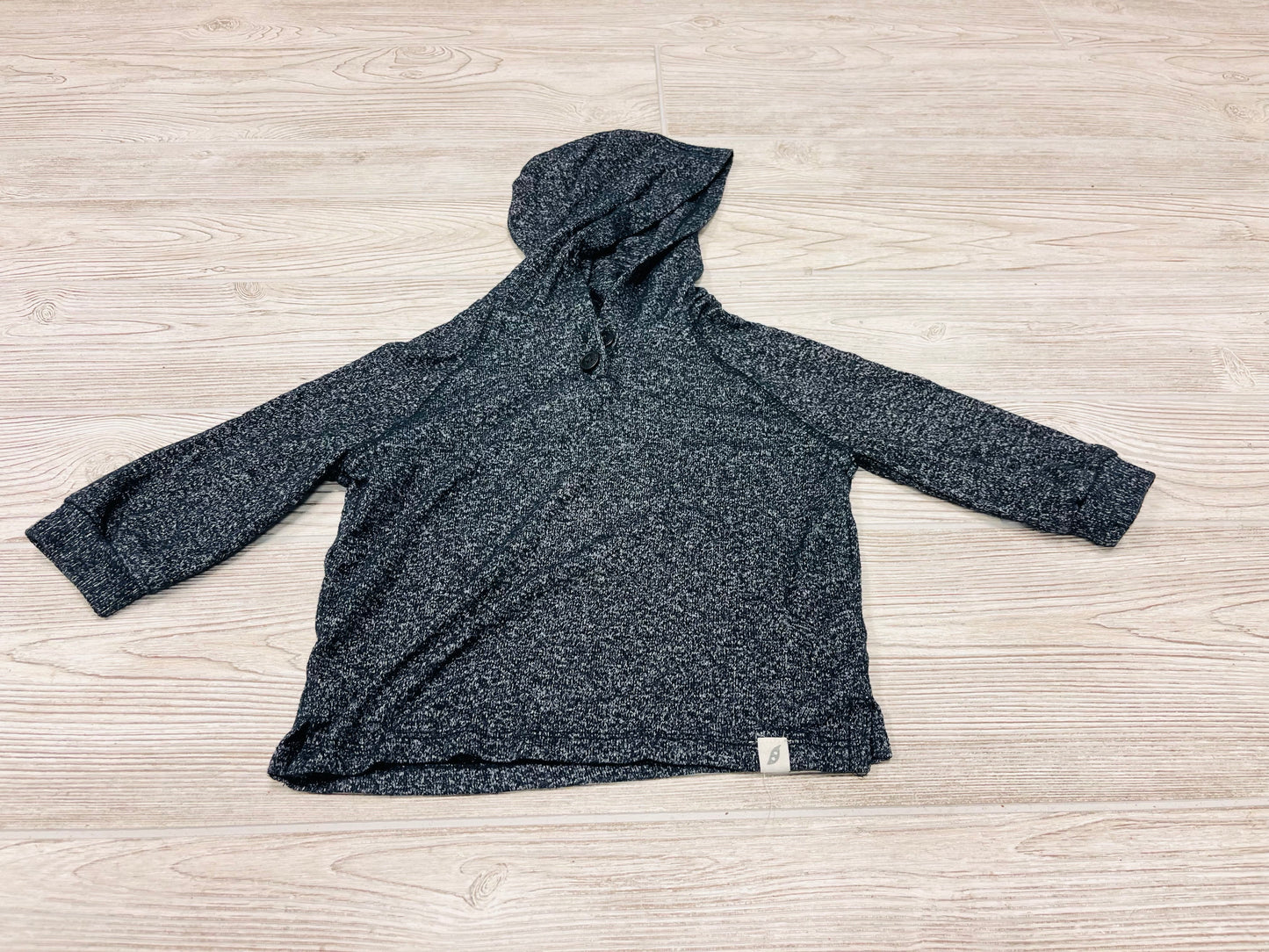 Easy Peasy Hooded Long Sleeve Shirt
