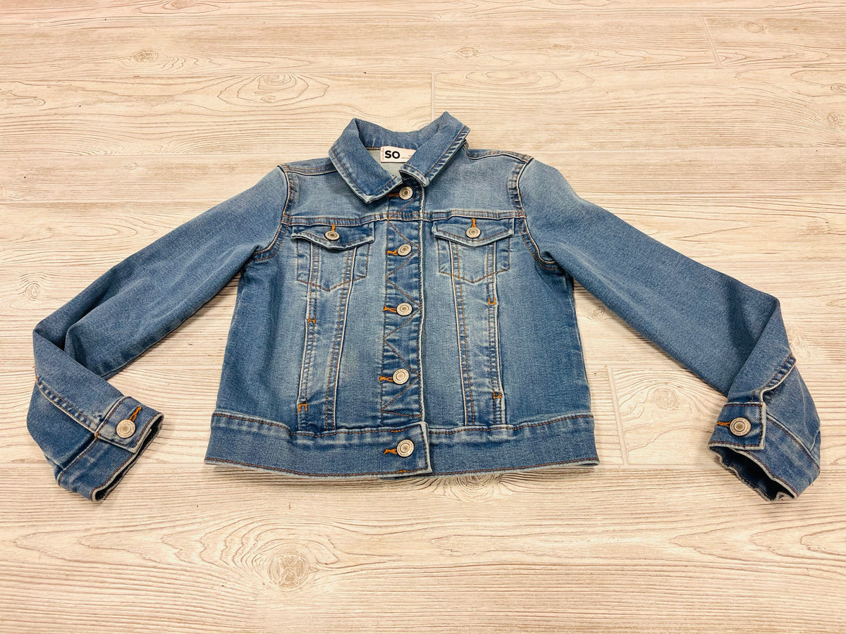 SO Button Down Jean Jacket