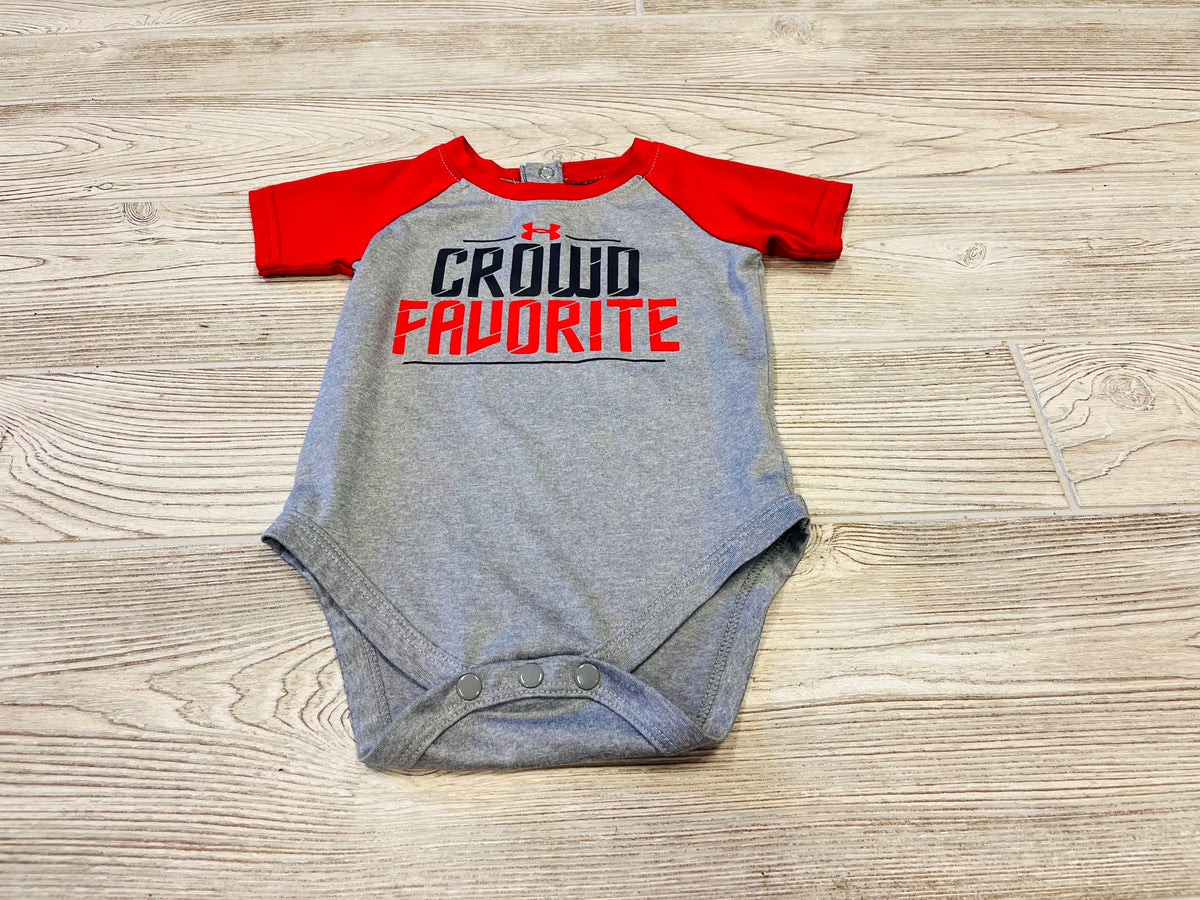 Under Armour “Crowd Favorite” Athletic Short Sleeve Onesie