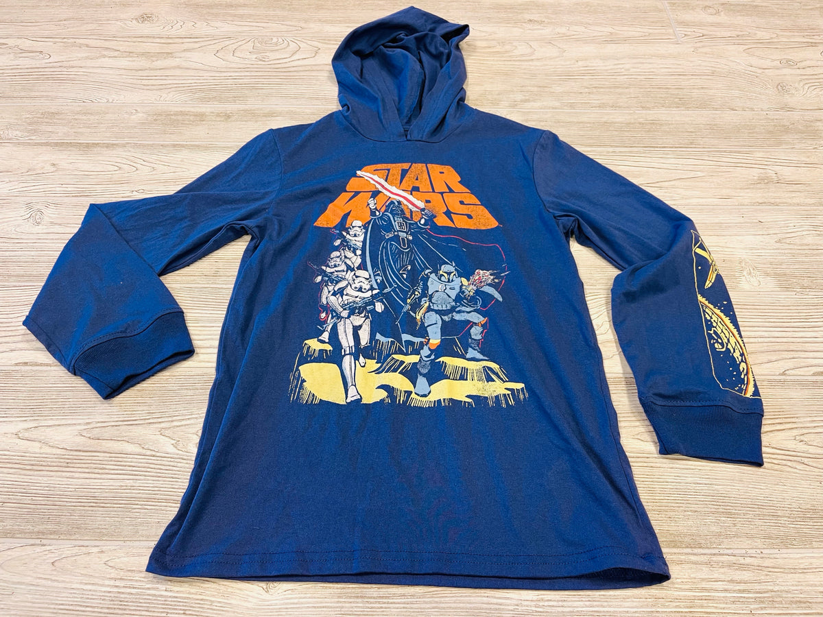 Star Wars Hooded Long Sleeve Shirt