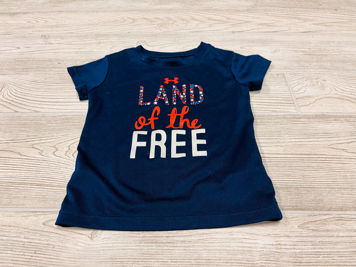 Under Armour “Land of the Free” Athletic Short Sleeve Shirt