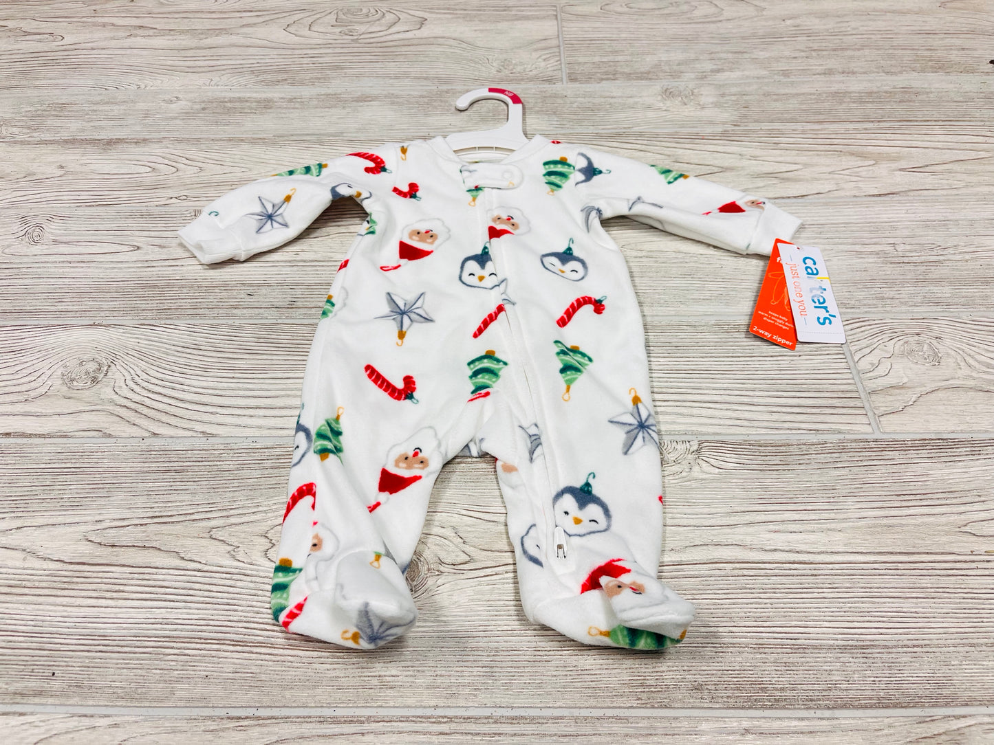 Carter’s Zip Up Christmas Pajama