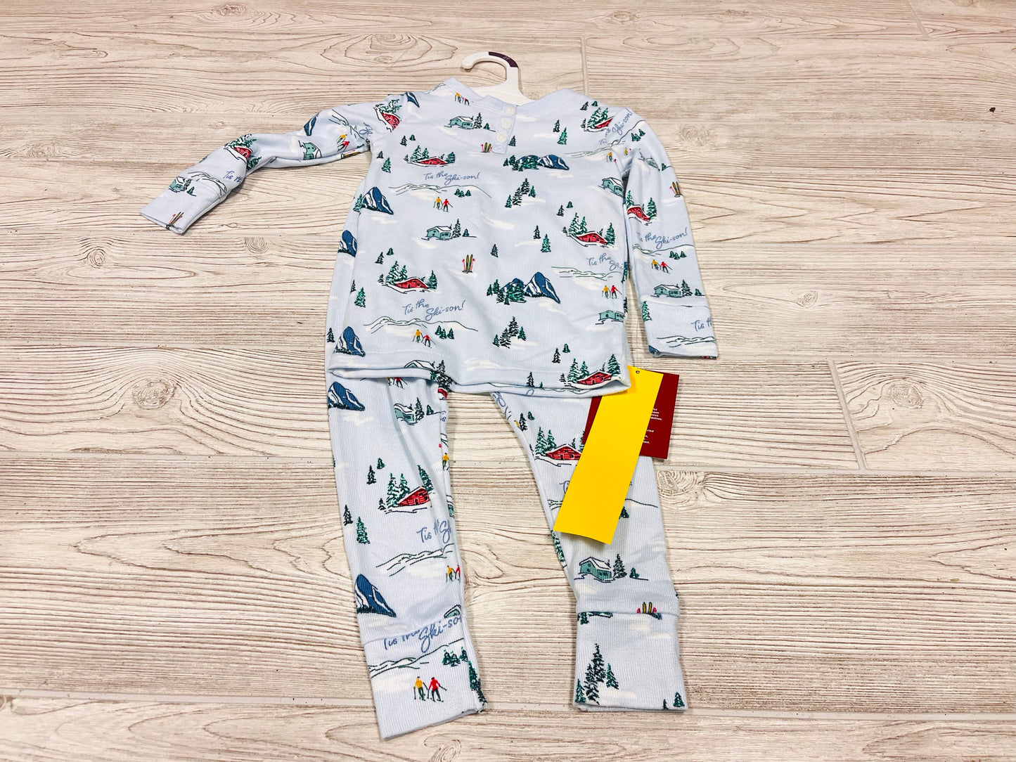 Wondershop Ski Print Christmas Pajama
