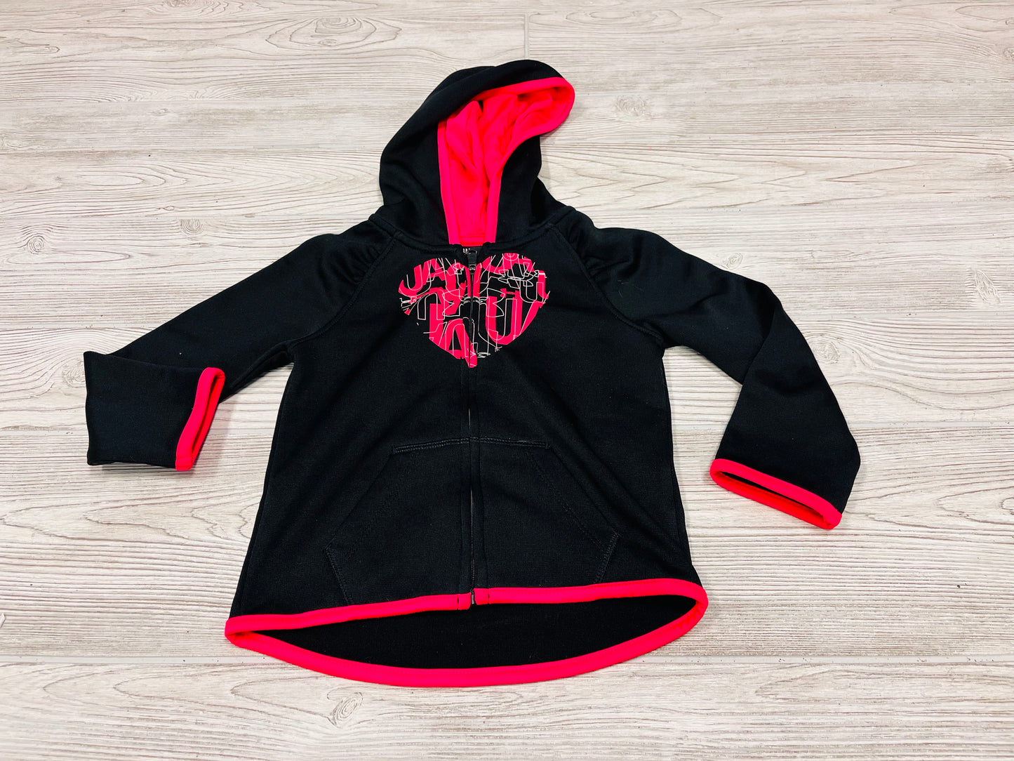 Under Armour Zip Up Athletic Hooded Sweatshirt