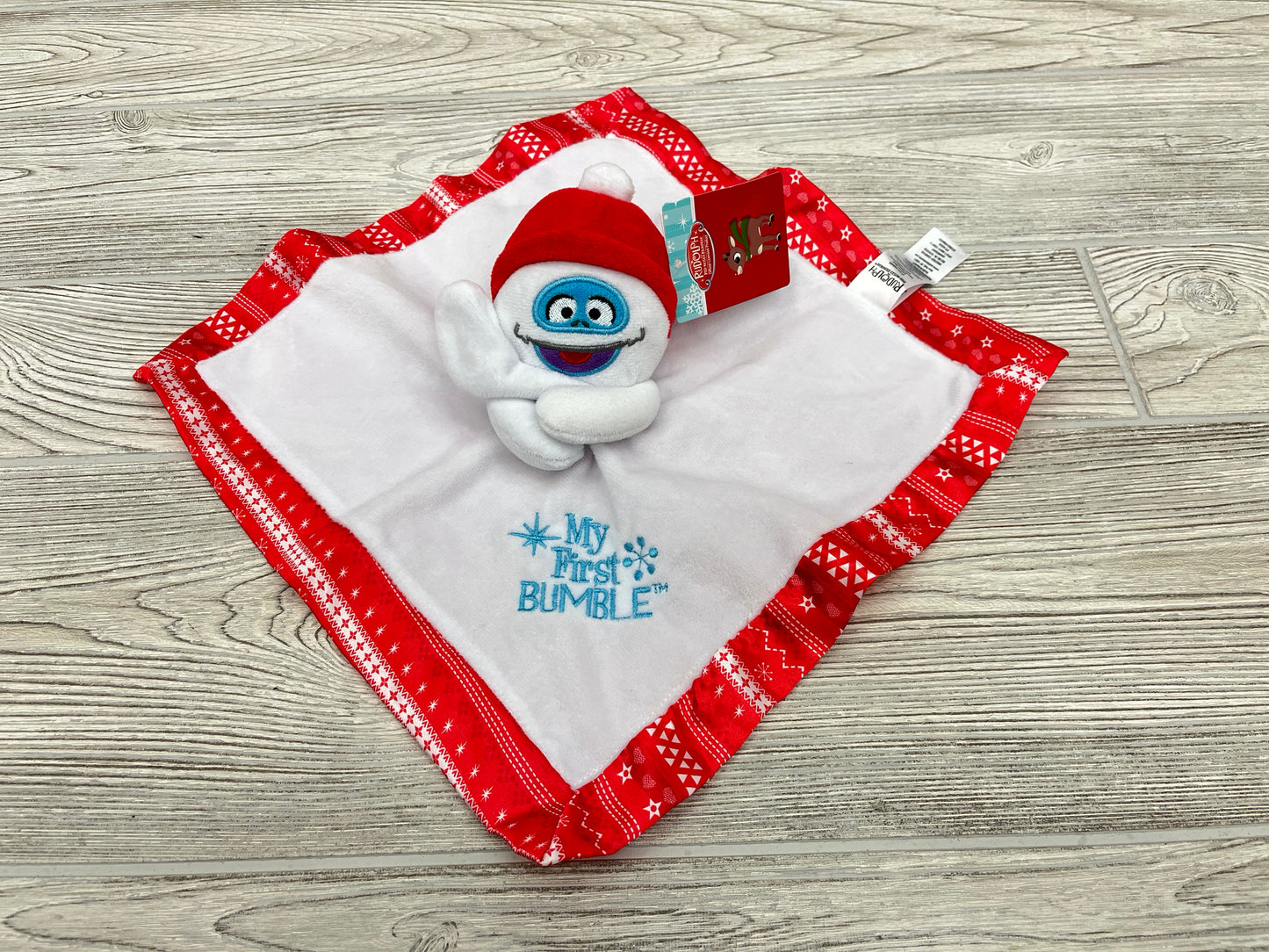 Rudolph the Red-Nosed Reindeer My First Bumble Security Blanket