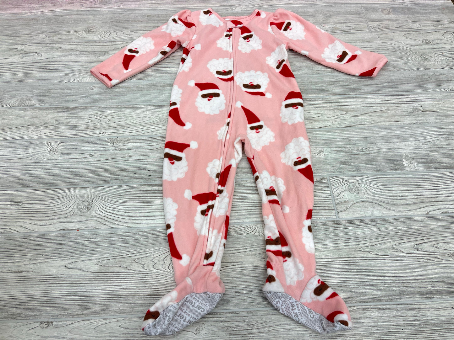 Carter’s Santa Print Fleece Pajama