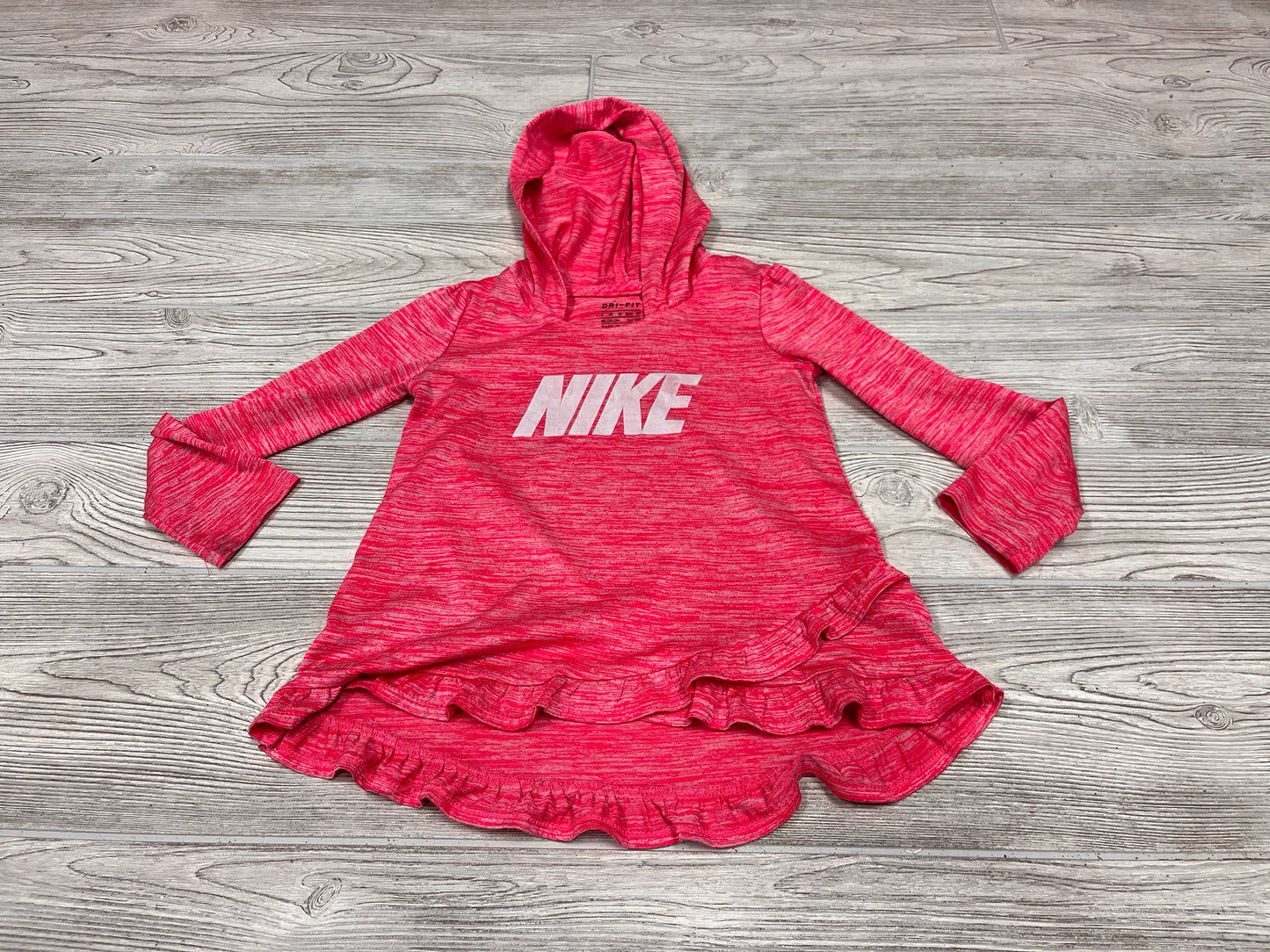 Nike Dri-Fit Hooded Athletic Long Sleeve Shirt