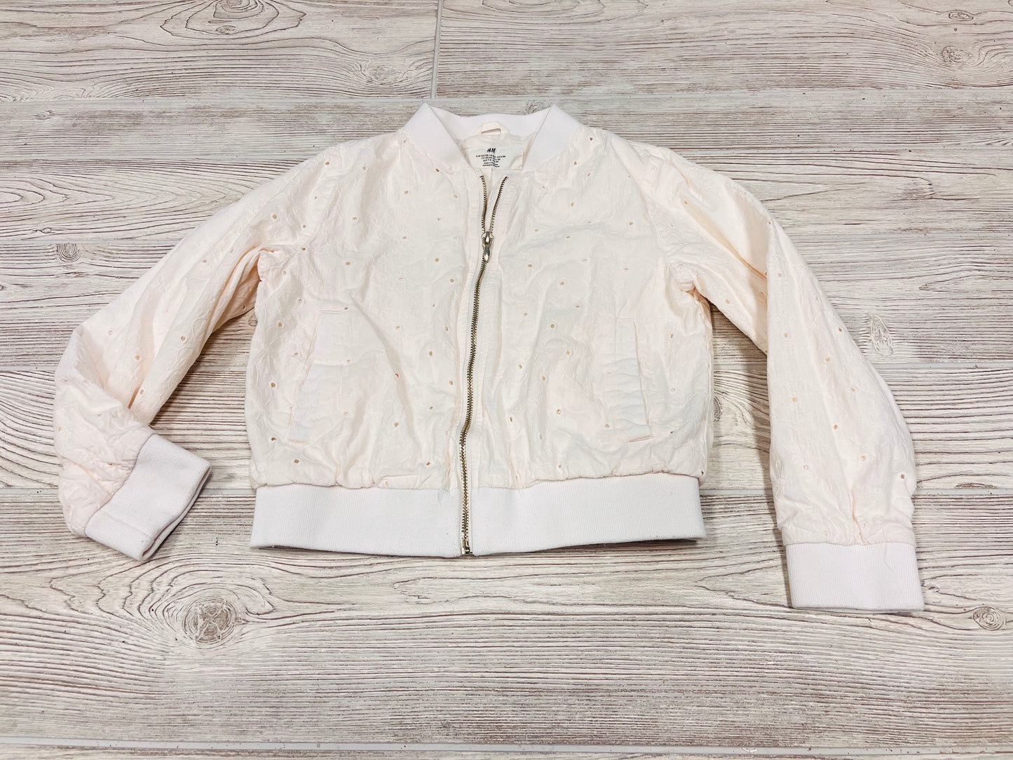 H&M Girls Flower Jacket