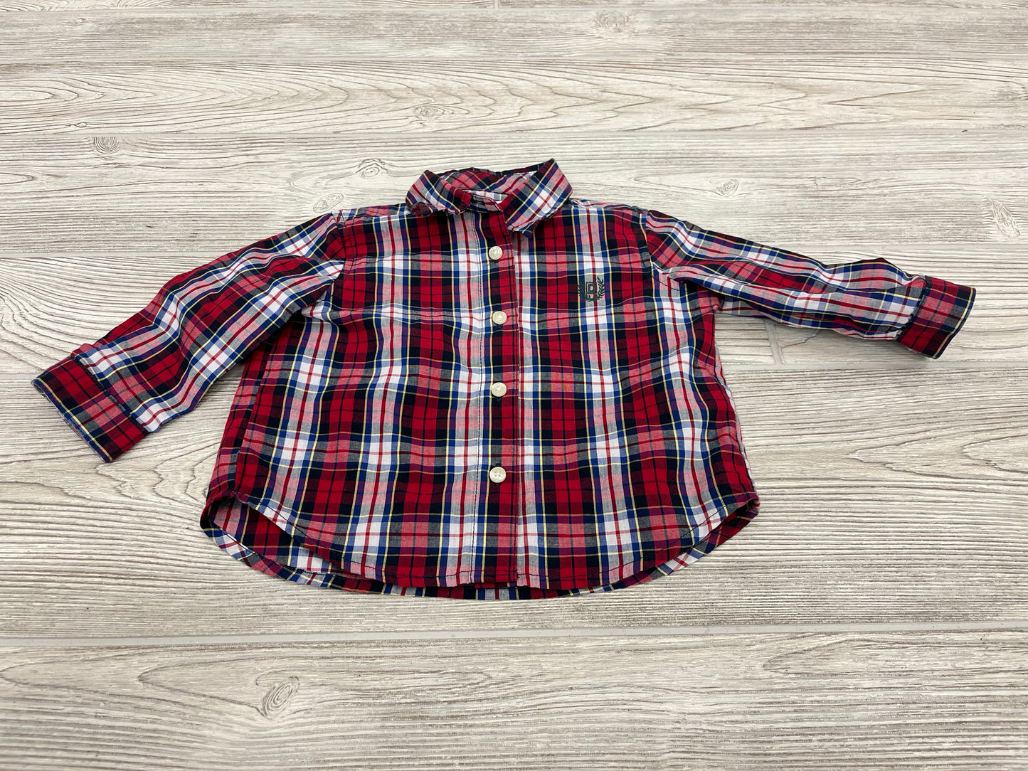 Chaps Button Down Long Sleeve Shirt
