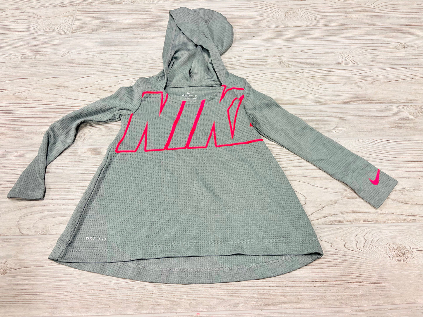 Nike Dri-Fit Hooded Long Sleeve Shirt