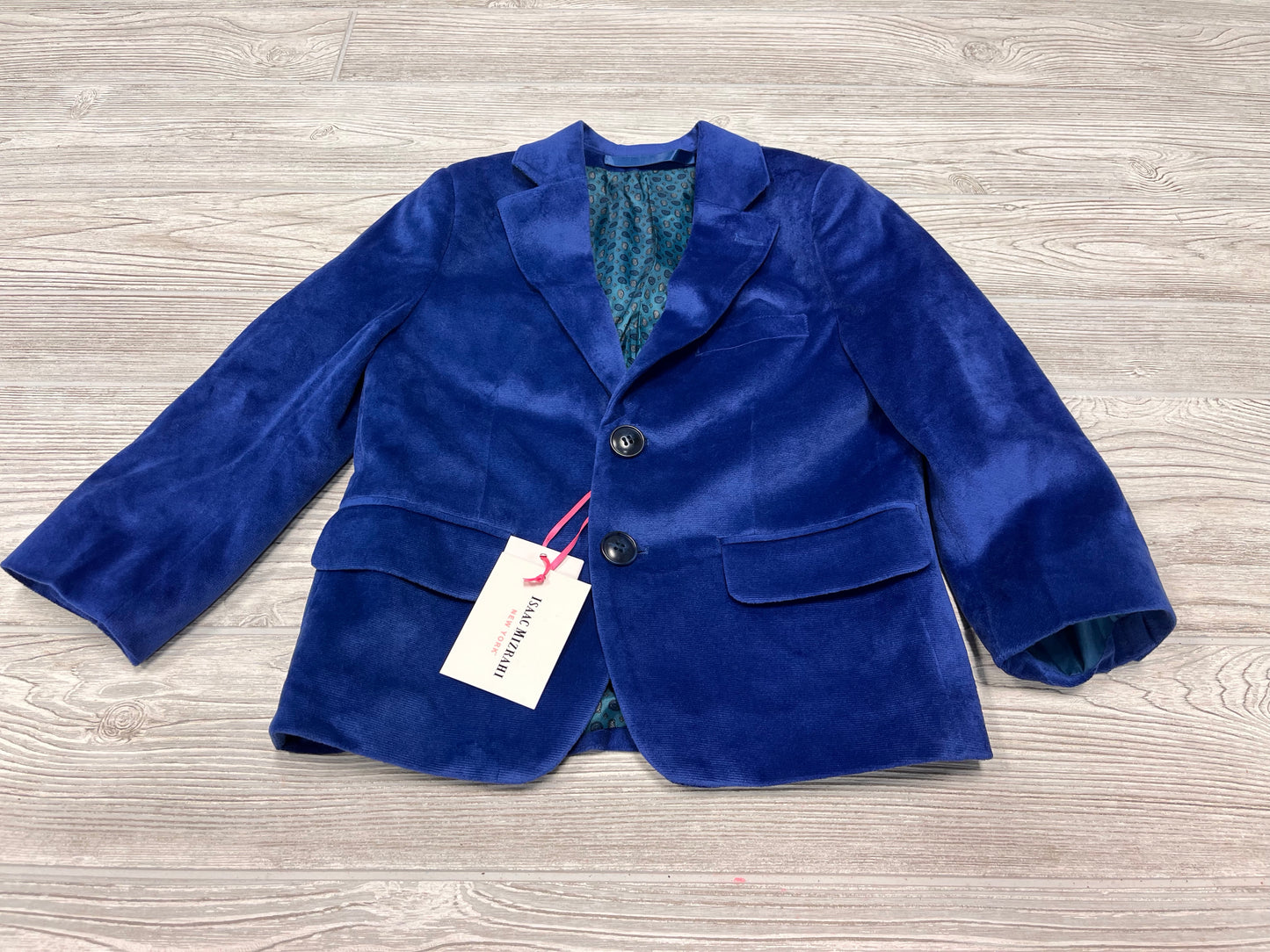 Isaac Mizrahi Velvet Blazer