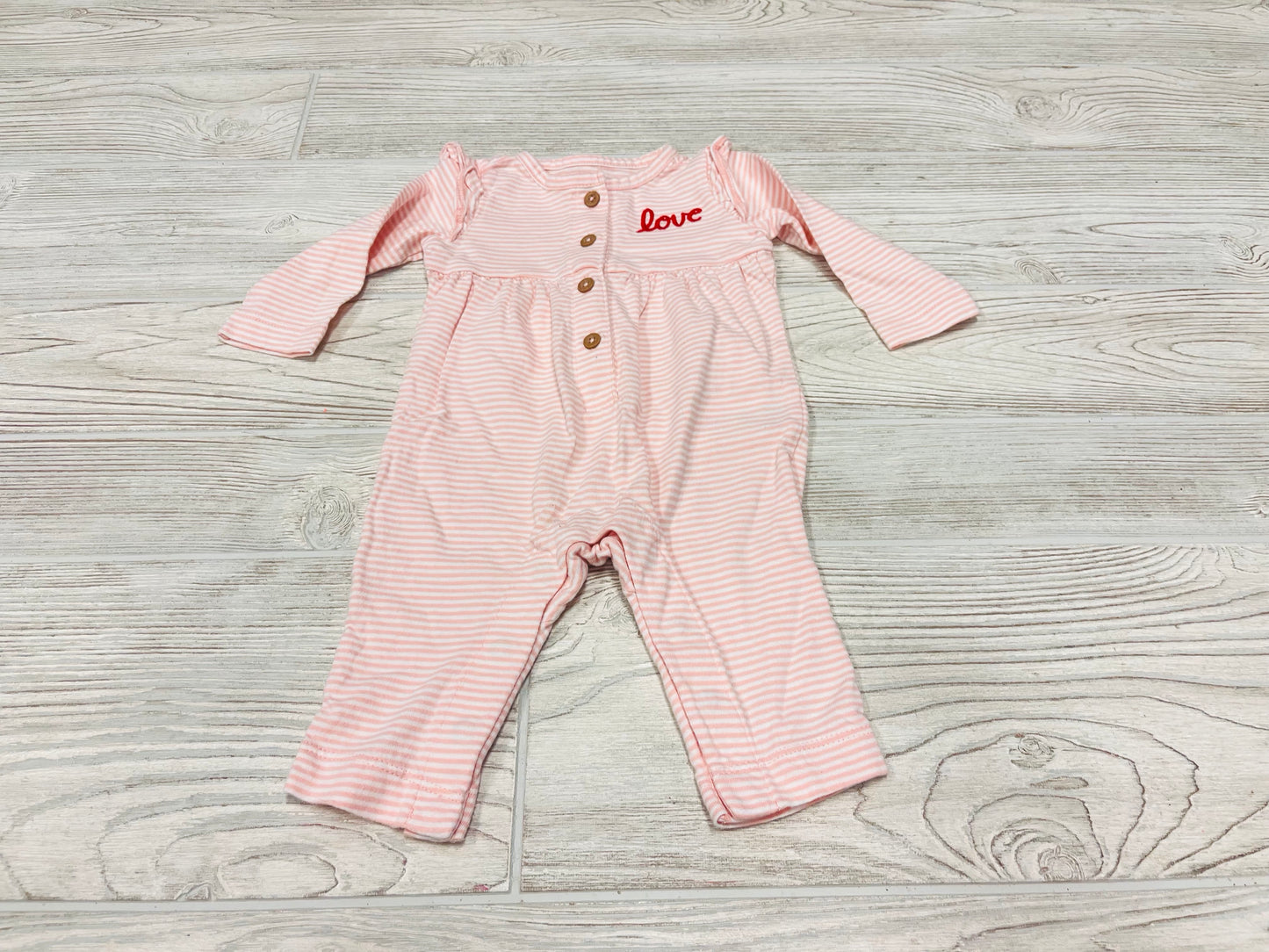 Carter’s “Love” Striped Outfit