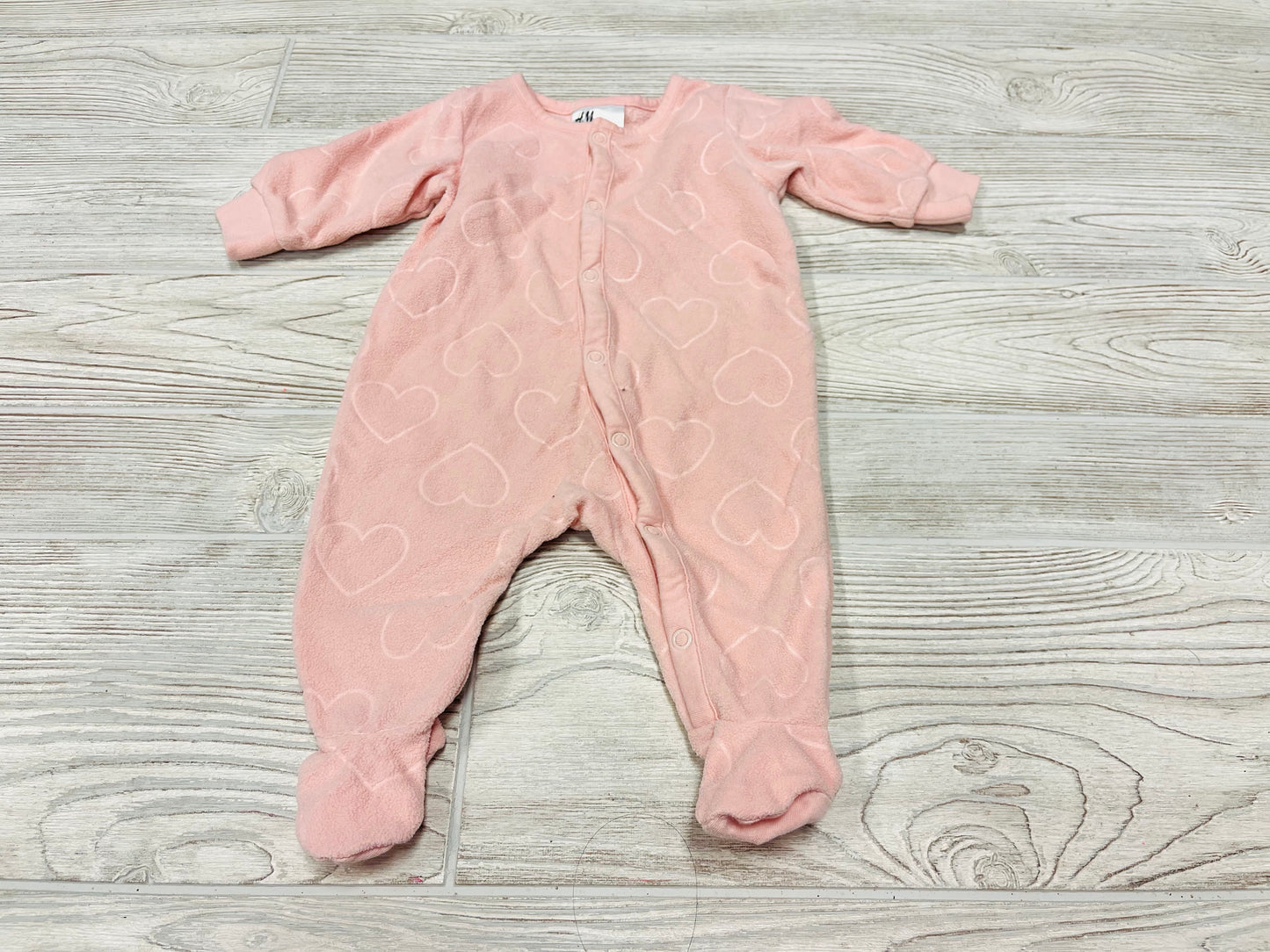 H&M Heart Print Button Down Outfit