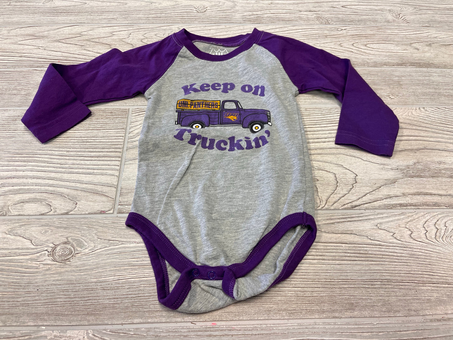 Wes And Willy UNI Long Sleeve Onesie