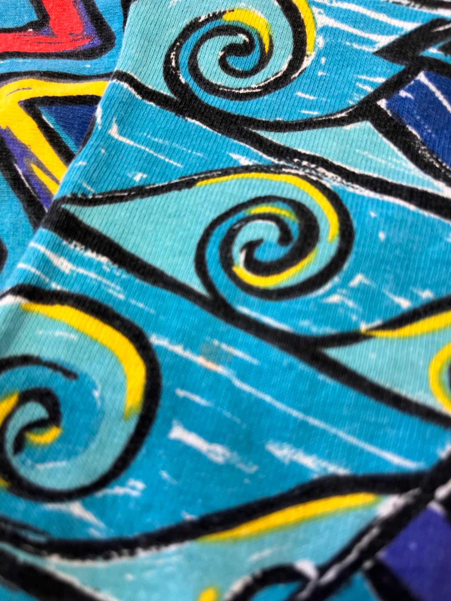 Vintage Carter’s Abstract Print Short Sleeve Shirt