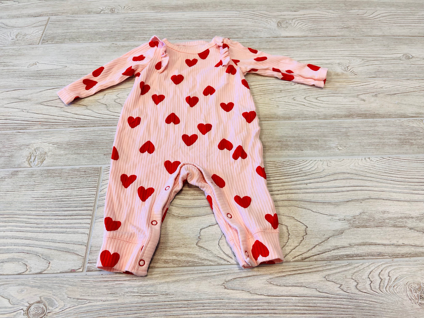 Cat & Jack Heart Print Outfit