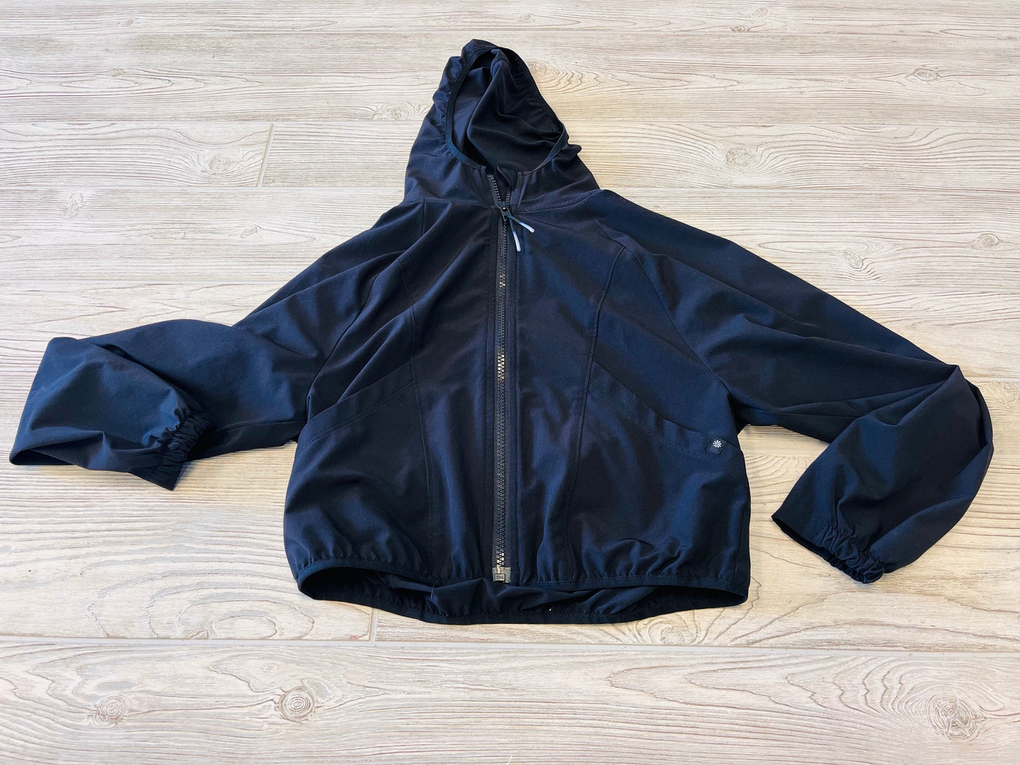 Athleta Girl Zip Up Hooded Lightweight Jacket