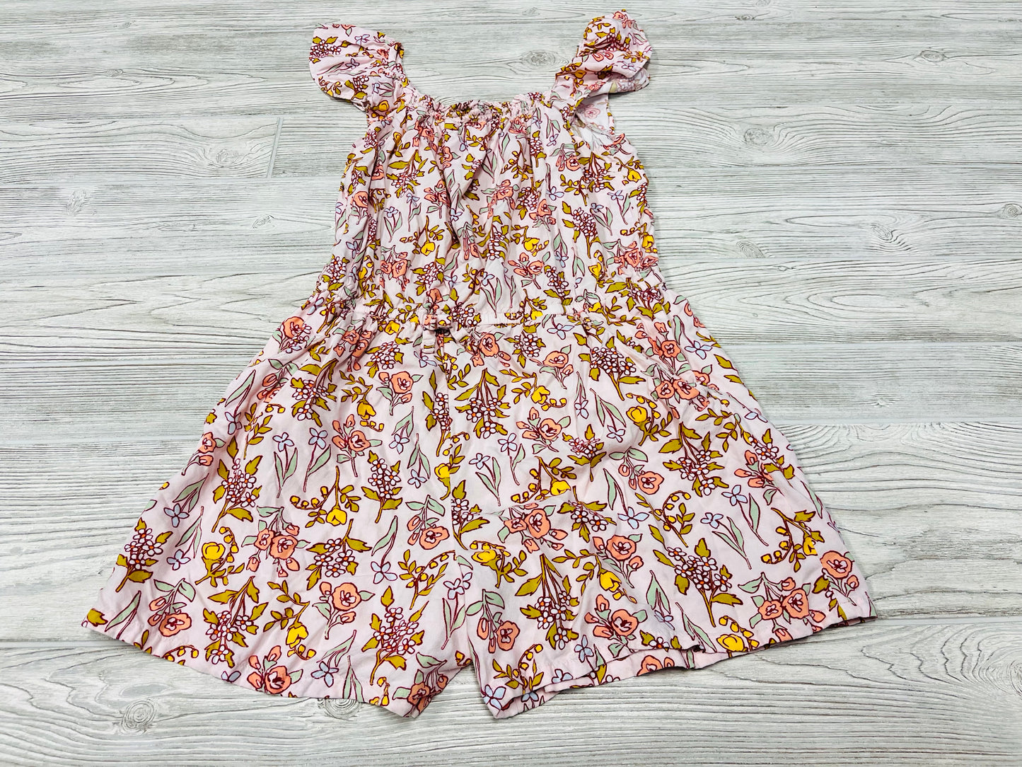 Cat & Jack Flower Print Romper