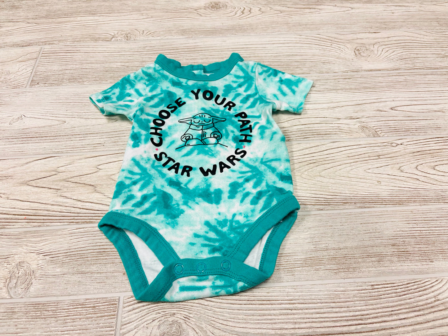 Star Wars “Choose Your Path” Short Sleeve Onesie