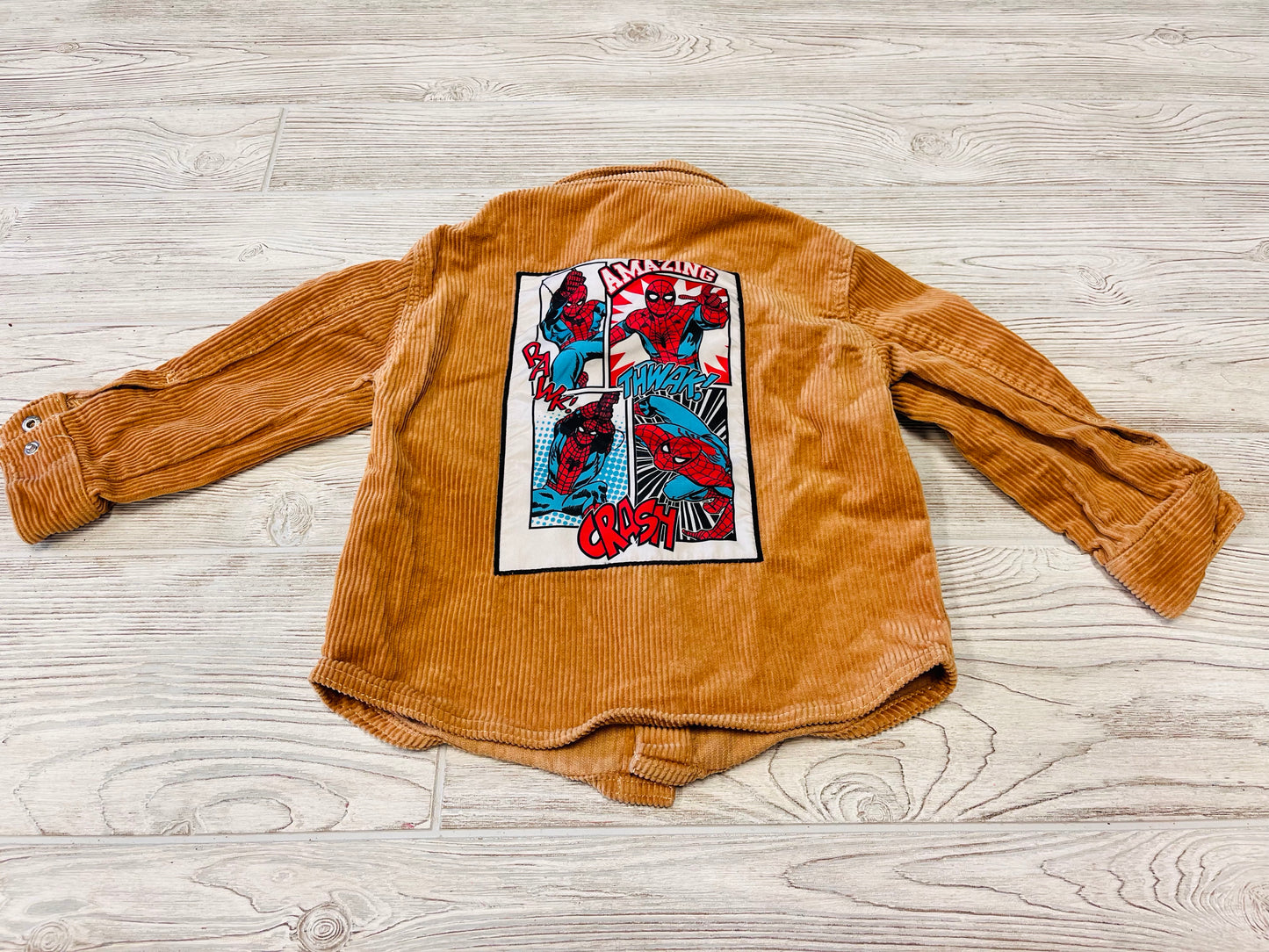 Marvel Spider-Man Button Down Corduroy Shaket