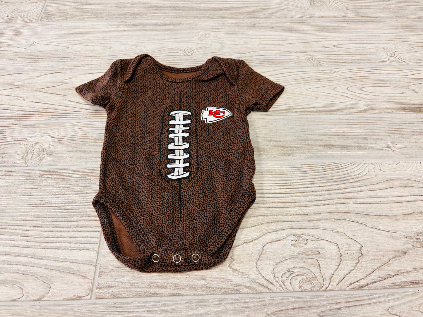 NFL Team Apparel Kansas City Chiefs Short Sleeve Onesie