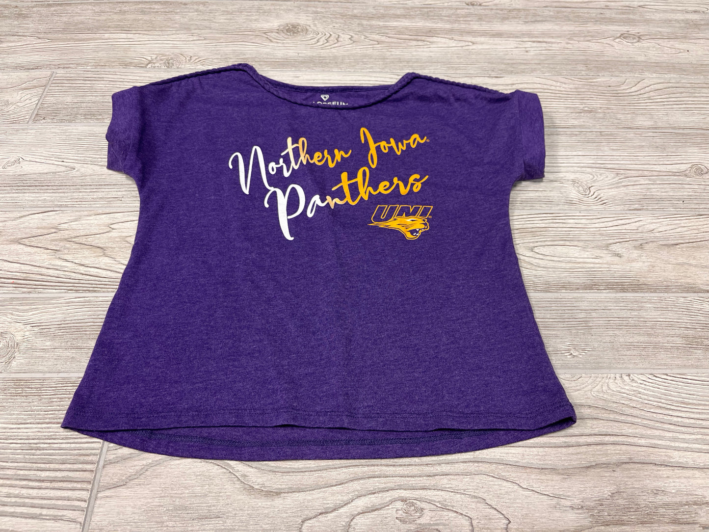 Colosseum Northern Iowa Panthers Short Sleeve Shirt