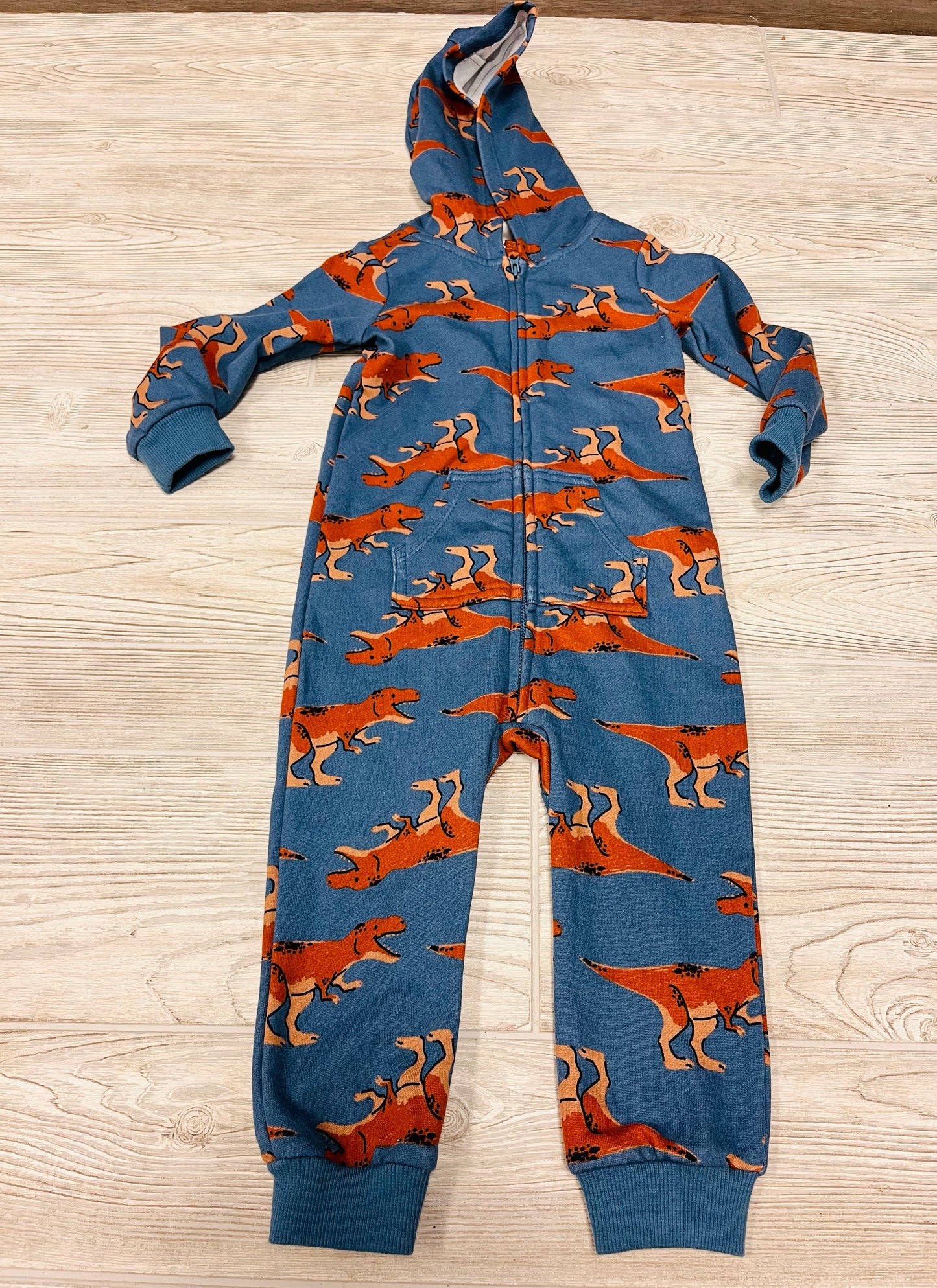 Carter’s Dinosaur Print Hooded Zip Up Outfit
