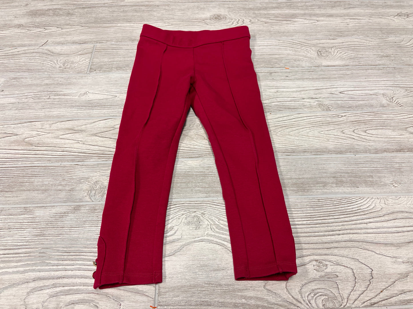 Janie and Jack Button Cuff Ponte Pant