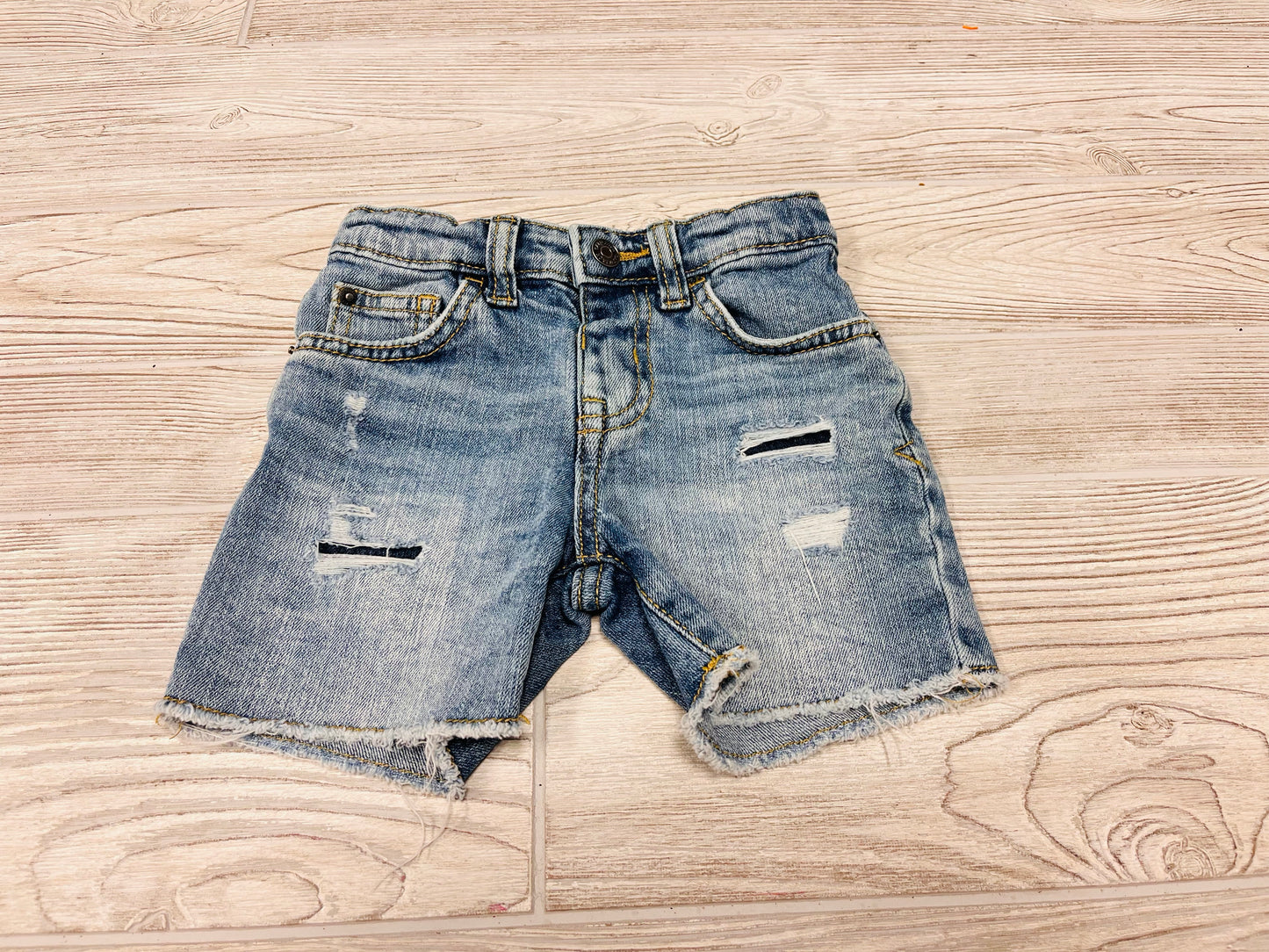 Cat & Jack Super Stretch Denim Cut Off Shorts