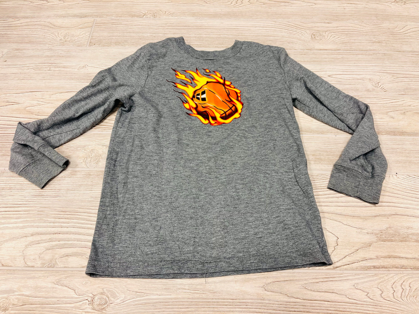 Adidas Basketball Print Long Sleeve Shirt