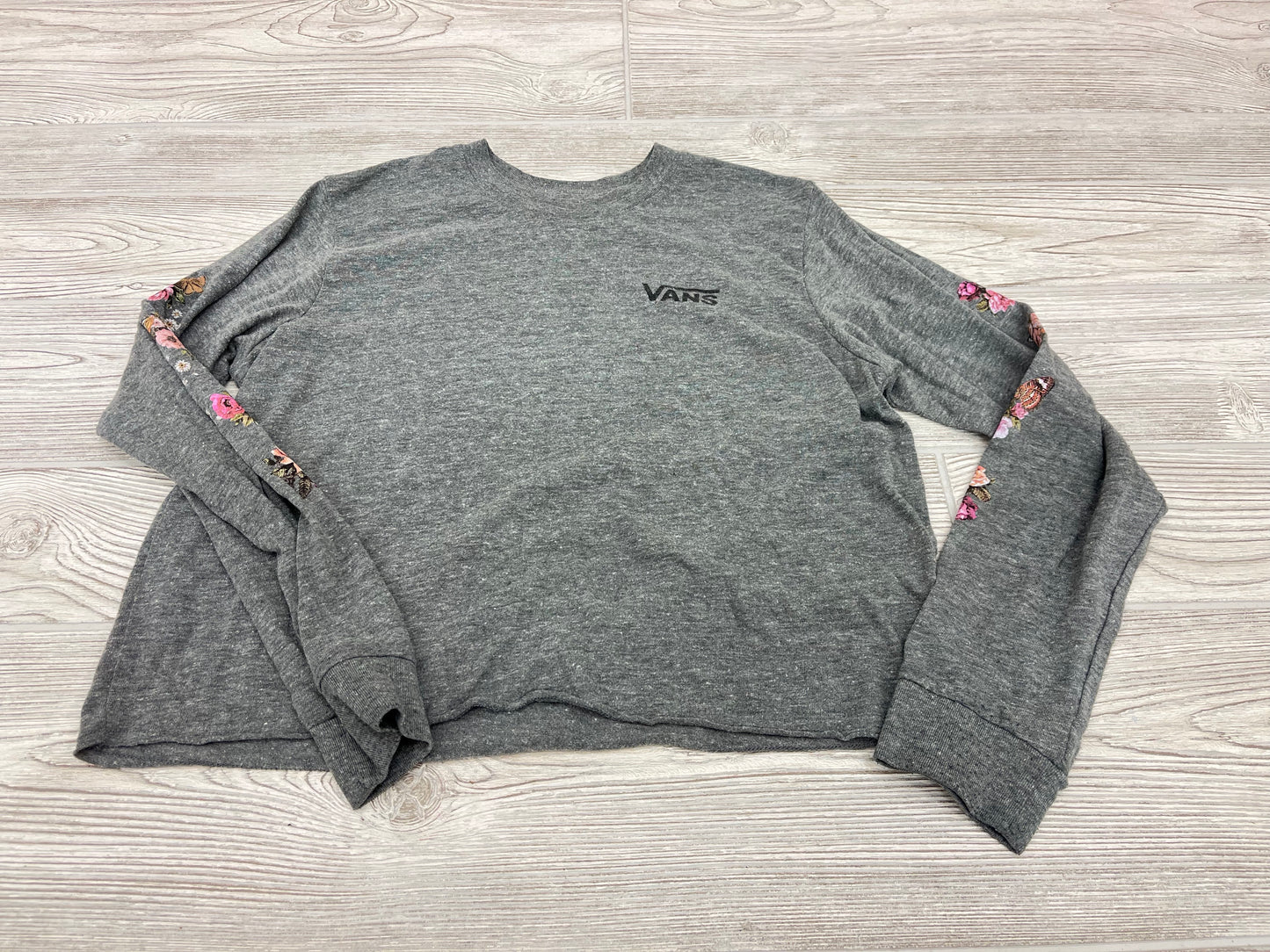 Vans Long Sleeve Cropped Shirt