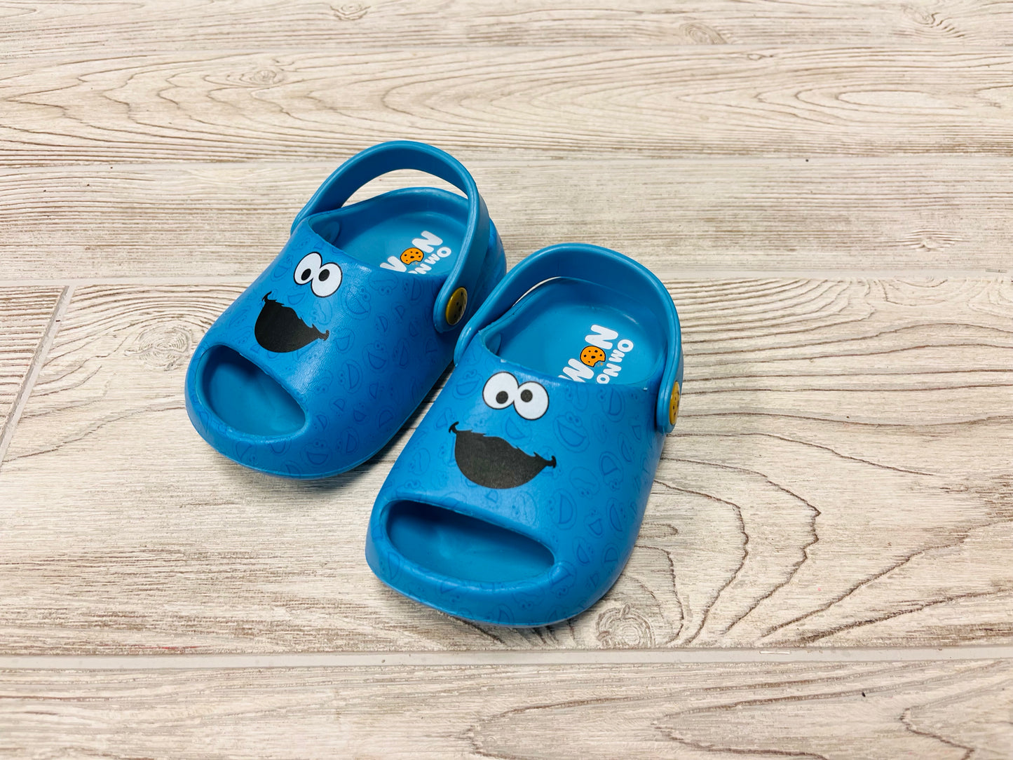 Ground Up Cookie Monster Sandals