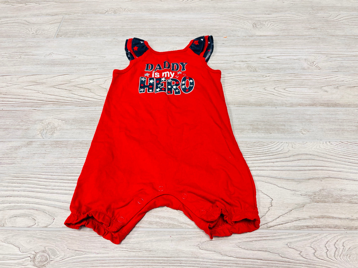 “Daddy is my Hero” Romper